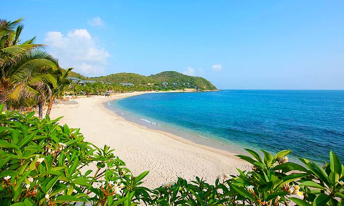 Hainan utazás üdülőrészei, öblök
