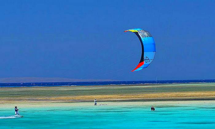 Hurghada kite, szörf