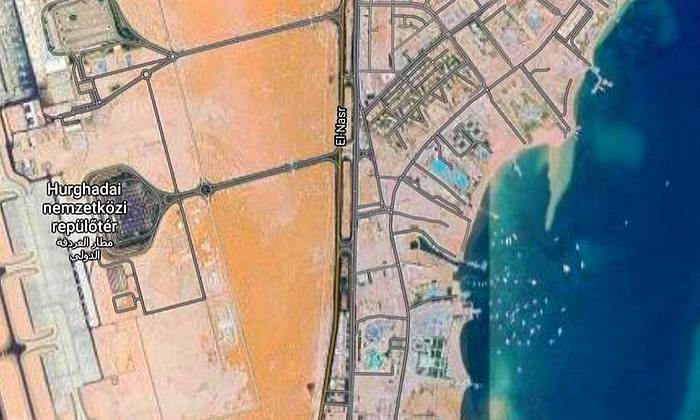 Hurghada térkép