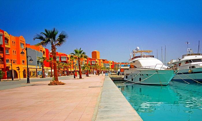 Hurghada városrészek