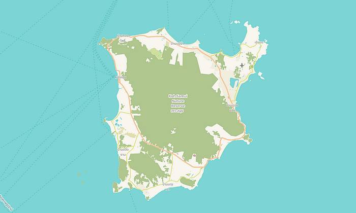Koh Samui térkép