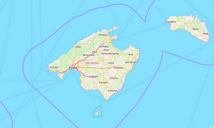 Mallorca térkép