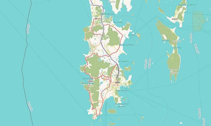 Phuket térkép