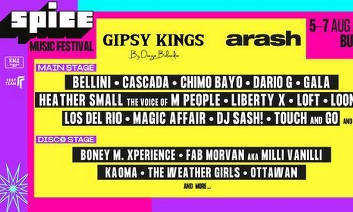 Burgasz utazás Spice Zenei Fesztivál 2026