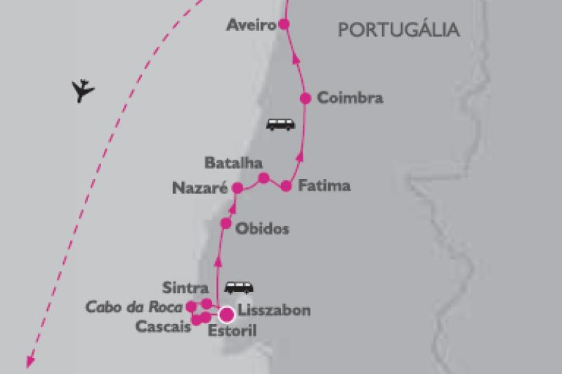 Körutazás Lisszabontól Portóig, pihenéssel Madeira szigetén