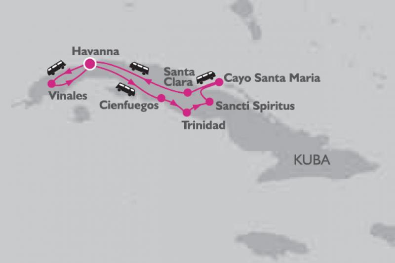 Felfedezőúton Kubában pihenéssel Cayo Santa Maria szigetén 2022