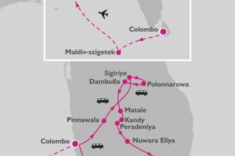 Szilveszteri Srí Lanka körutazás tengerparti pihenéssel 2023-2024