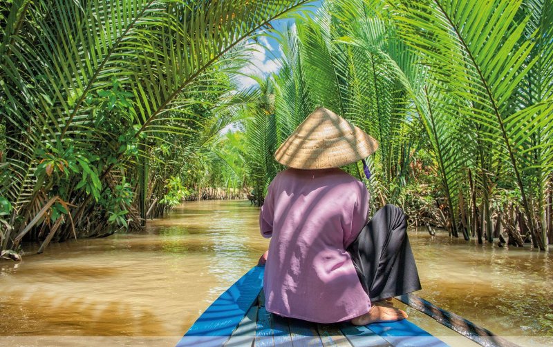 Dél-Vietnam és Kambodzsa felfedezése Thaiföldi trópusi pihenéssel januárban