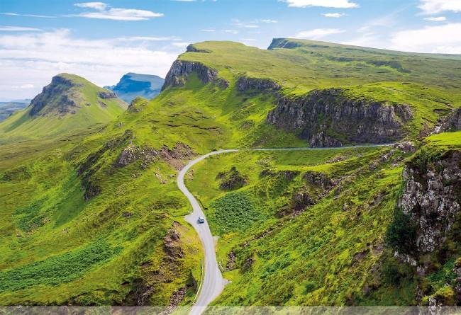 Körutazás Skóciában, látogatással Skye szigetén