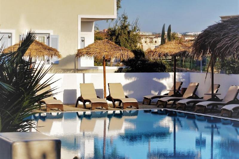 Szantorini Kamari utazás Alexandra Hotel