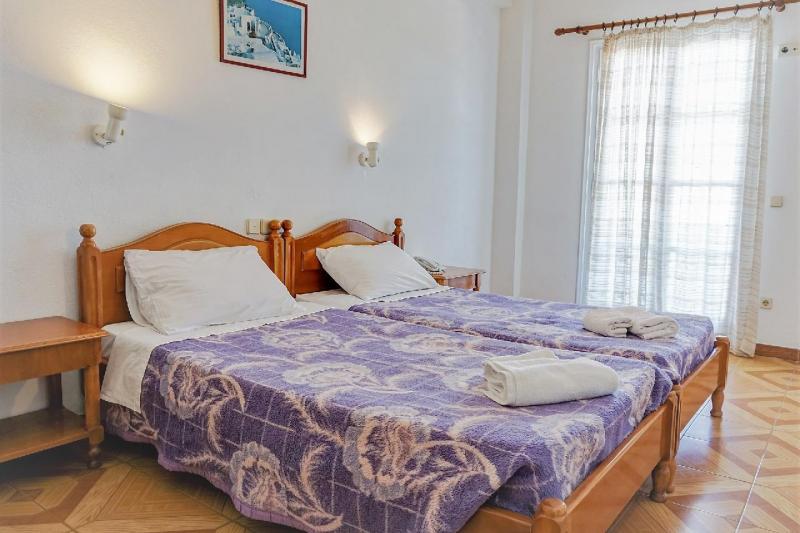 Szantorini Kamari utazás Alexandra Hotel