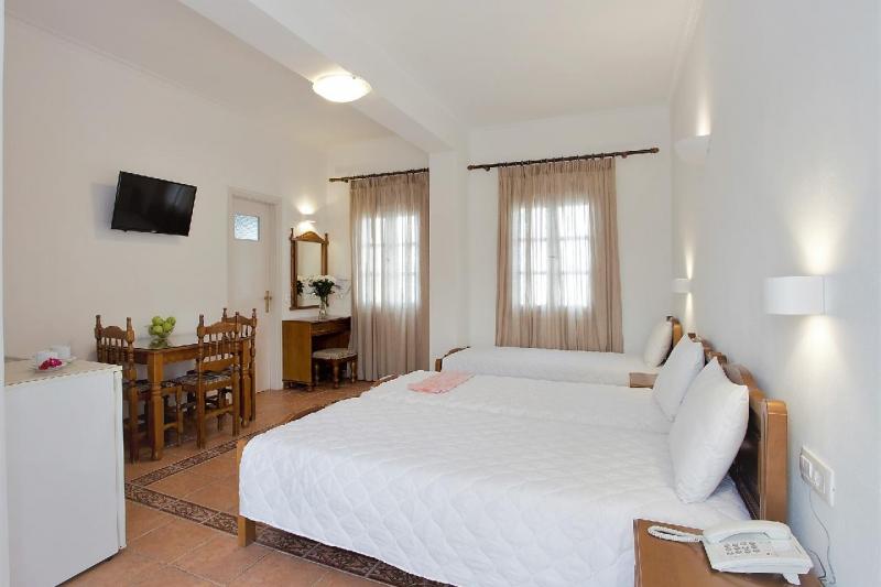 Szantorini Kamari utazás Alexandra Hotel