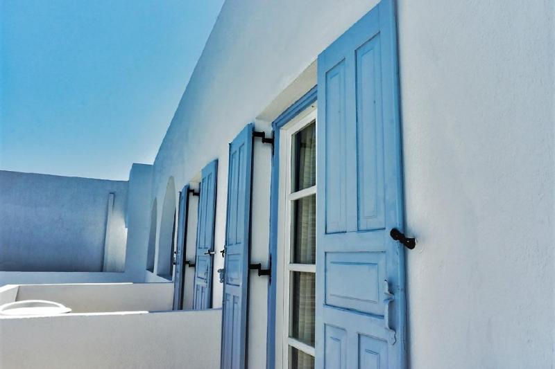 Szantorini Kamari utazás Alexandra Hotel