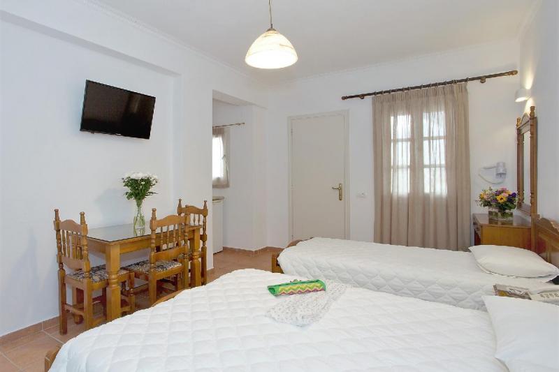 Szantorini Kamari utazás Alexandra Hotel