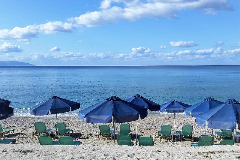 Kefalonia Lourdas utazás Aridas At The Beach