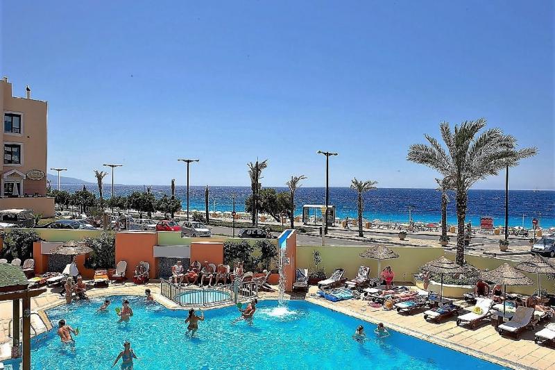 Rodosz Rhodes utazás Blue Sky Hotel