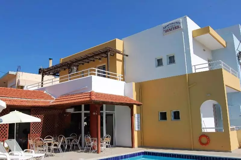 Dimitra apartmanház Kréta Gouves