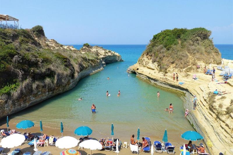 Korfu Sidari utazás Gela apartmanház