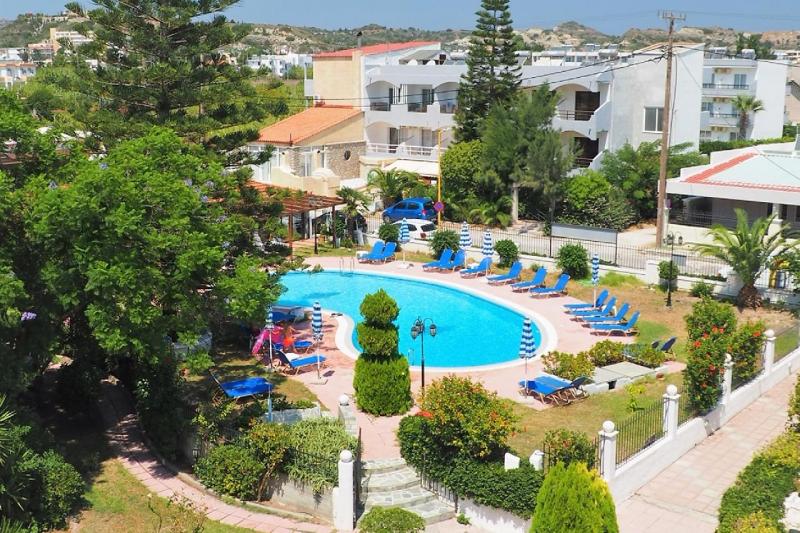 Rodosz Faliraki utazás Grande Blue Apartmanház