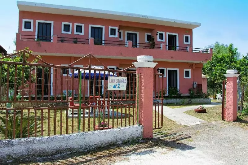 Kostas Apartmanház (ex Lina) Korfu Messonghi