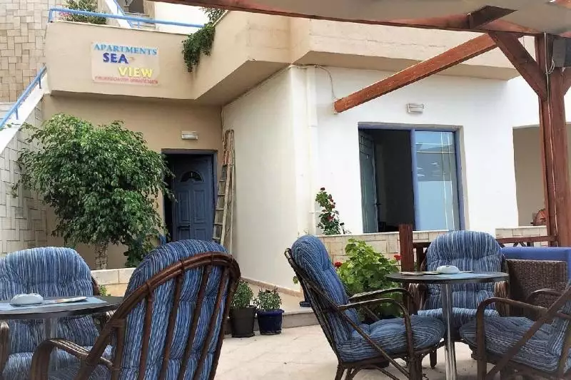 Seaview Apartmanház Kréta Bali