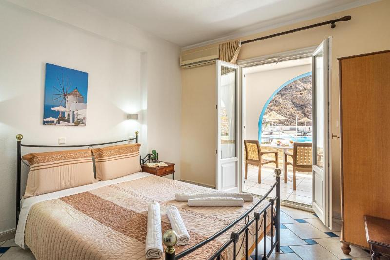 Szantorini Perissa utazás Marianna Hotel