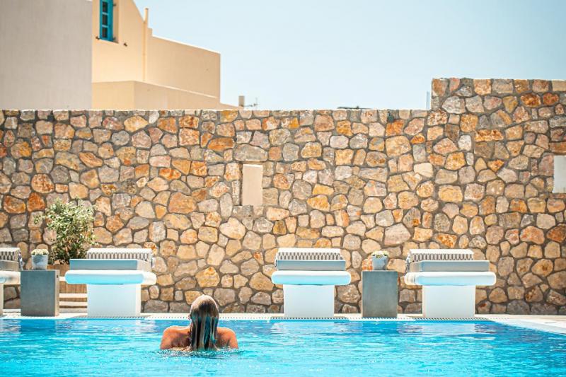 Szantorini Perissa utazás Marianna Hotel