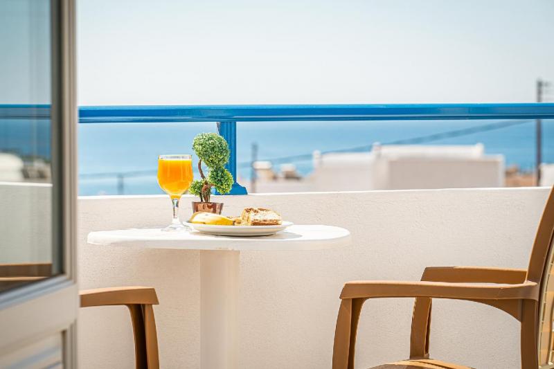 Szantorini Perissa utazás Marianna Hotel