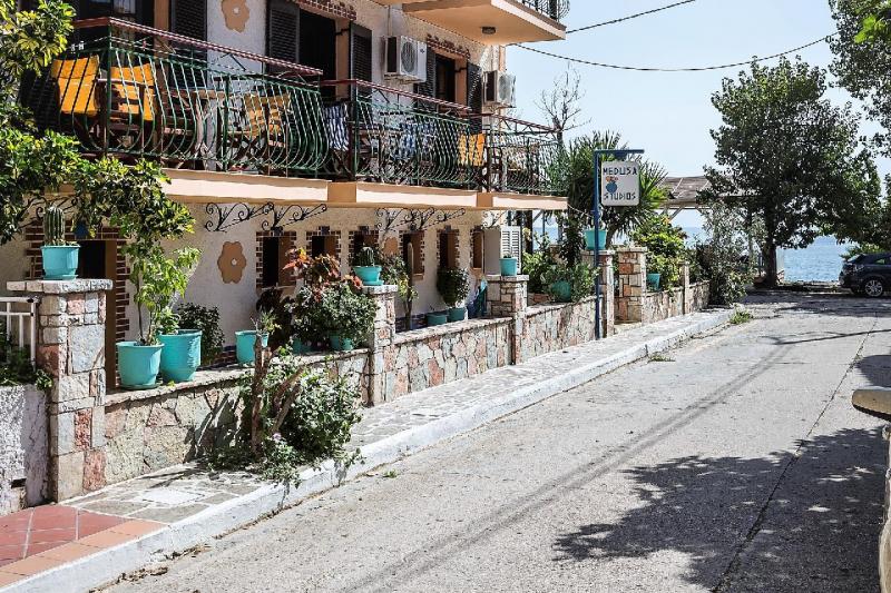 Kefalonia Katelios utazás Medusa Apartmanház