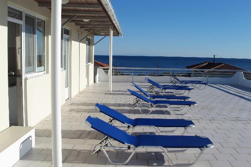 Zakynthos Laganas utazás Stratos Apartmanház