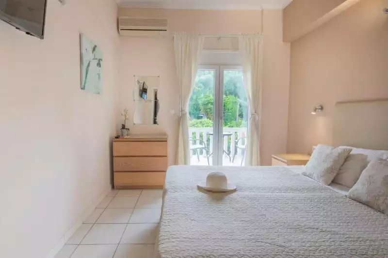 Galini Beach Apartmanház Korfu