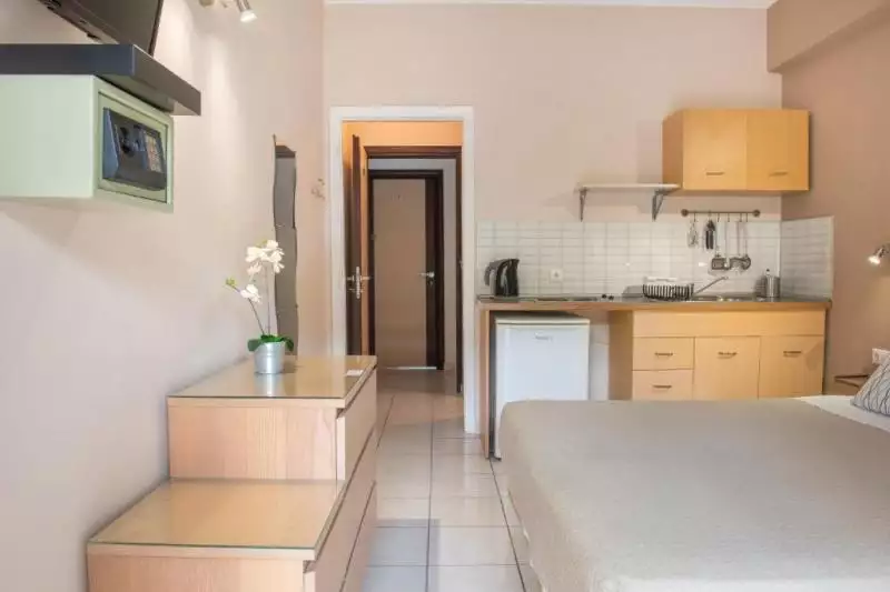Galini Beach Apartmanház Korfu
