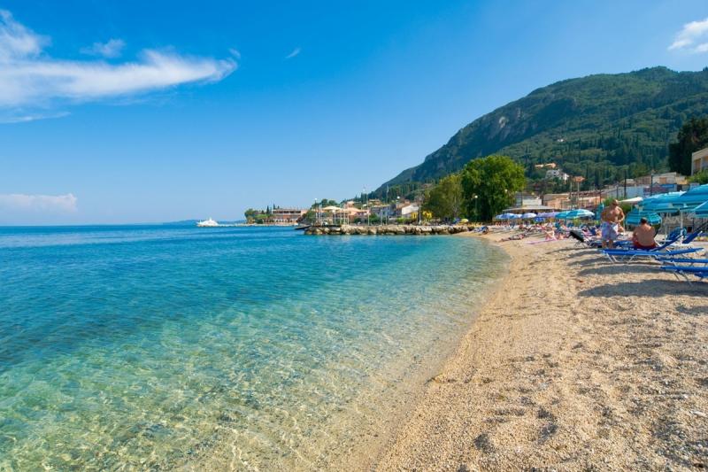 Korfu Benitses utazás Potamaki Beach Hotel