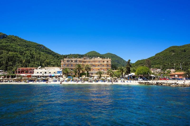 Korfu Benitses utazás Potamaki Beach Hotel