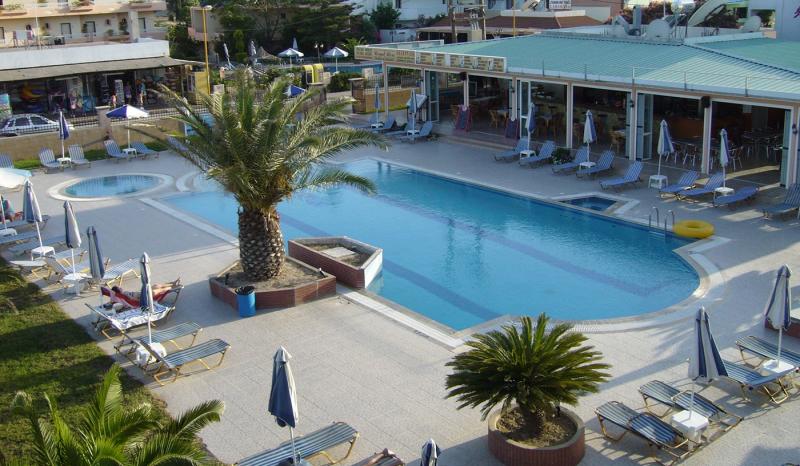 Rodosz Faliraki utazás Rhodian Rose Hotel