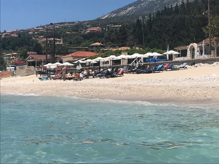 Kefalonia utazás Agios Gerasimos apartmanház