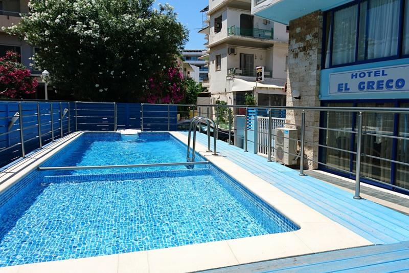 Rodosz Rhodes utazás El Greco Hotel