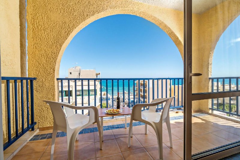 Kréta Rethymno utazás Lefkoniko Beach