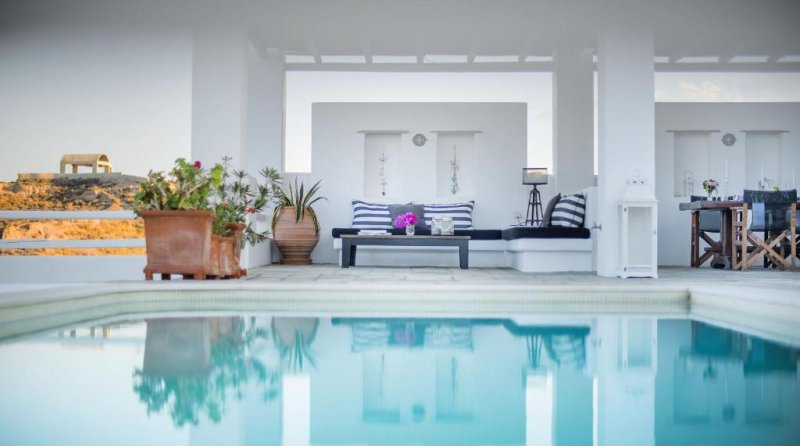 Szantorini Vourvoulos utazás Anema Hotel & Villas