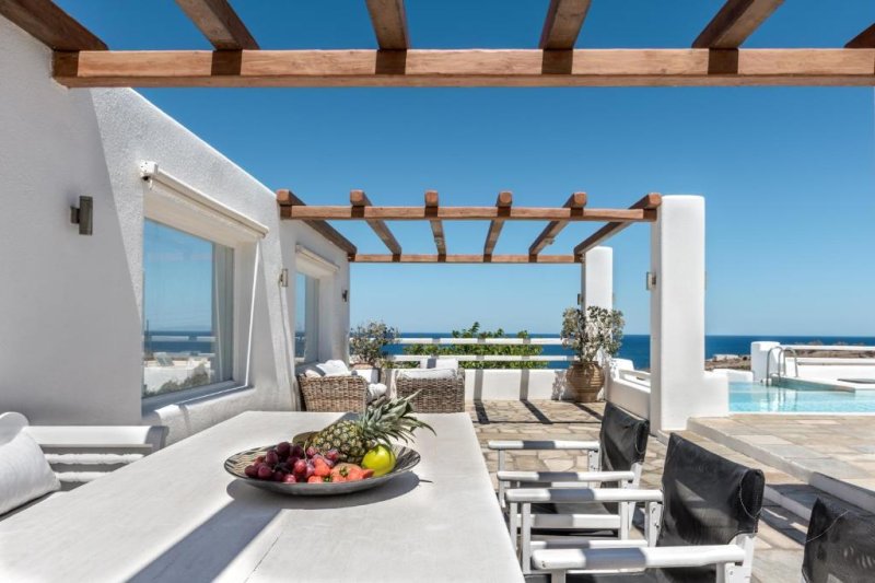 Szantorini Vourvoulos utazás Anema Hotel & Villas