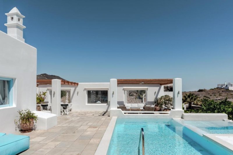 Szantorini Vourvoulos utazás Anema Hotel & Villas