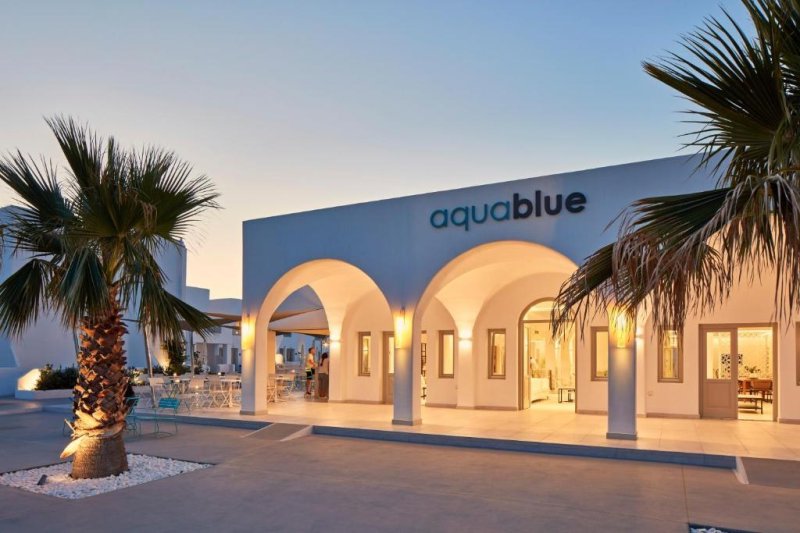Aqua Blue Szantorini