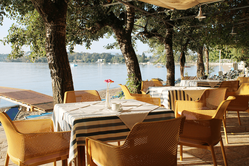 Korfu Dassia utazás Dassia Beach Hotel