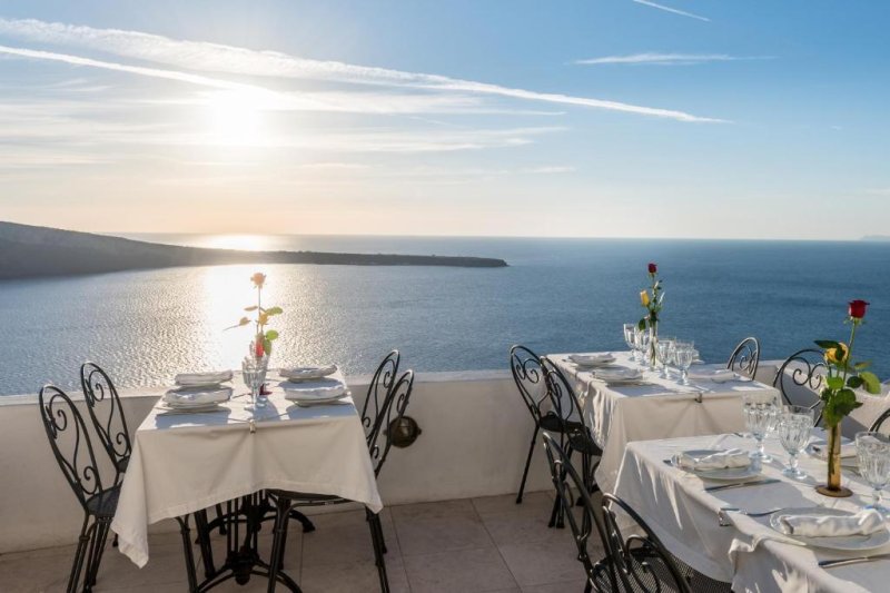 Szantorini Oia utazás Fanari Villas