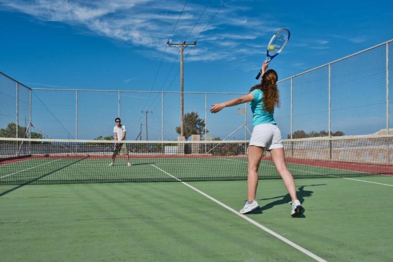 Szantorini Kamari utazás Makarios Beach Hotel