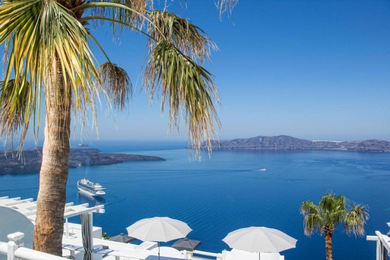 Szantorini Fira utazás Mill Houses Elegant Suites