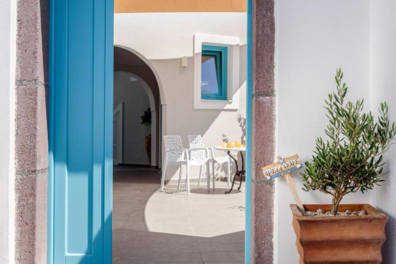 Szantorini Karterados utazás Nikolas Hotel