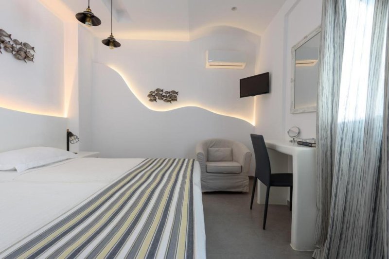 Szantorini Karterados utazás Nikolas Hotel