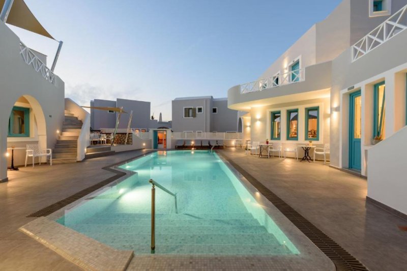 Szantorini Karterados utazás Nikolas Hotel