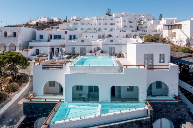 Szantorini Fira utazás Santorini Palace Hotel